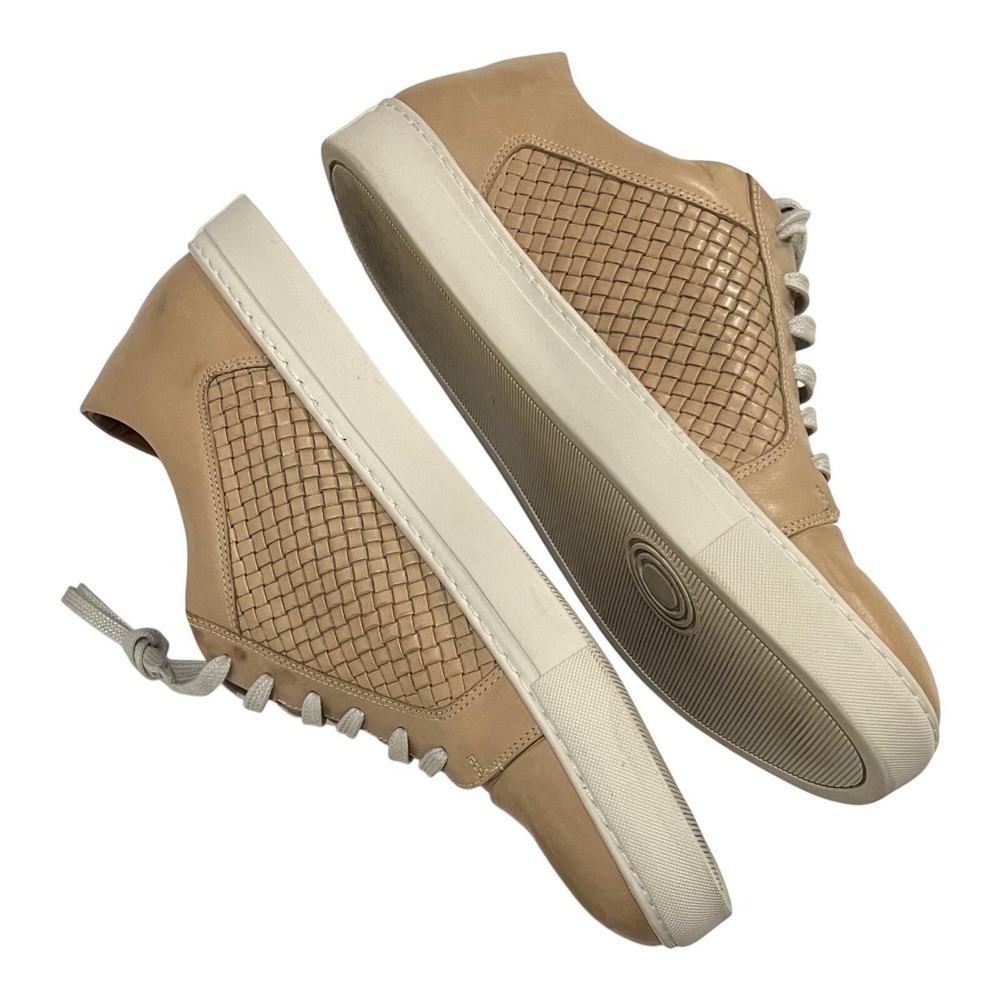 Mens 12 Marc Joseph New York King Street Sneakers Leather Lace-up Shoes - Picture 3 of 8